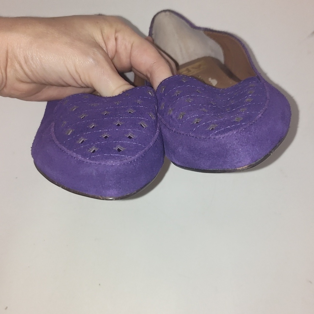 DV by Dolce Vita Purple Suede Lake Flats Size 10 - Picture 6 of 10